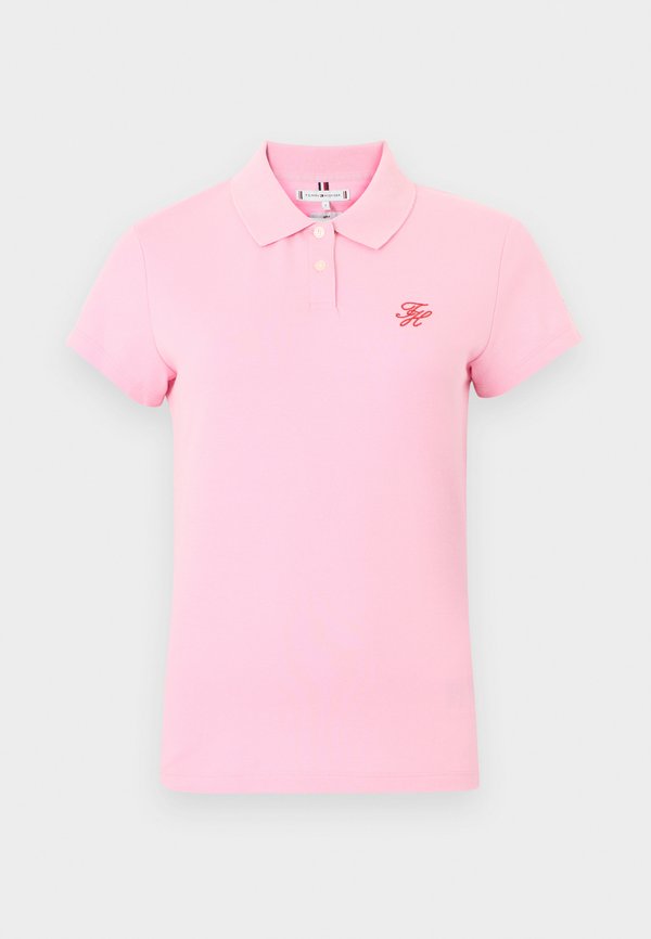 Tommy Hilfiger 1985 SLIM FIT LOGO EMBROIDERY POLO SHIRT - Polo shirt - classic pink