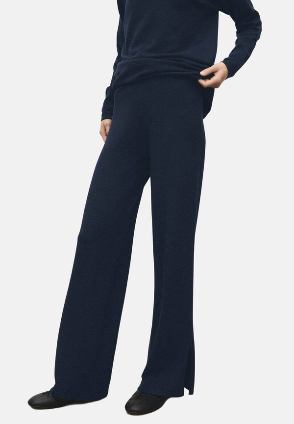 Mango Trousers - dark blue
