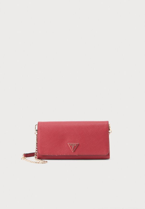 Guess NOELLE FLAP ORGANIZER - Cross body bag - garnet
