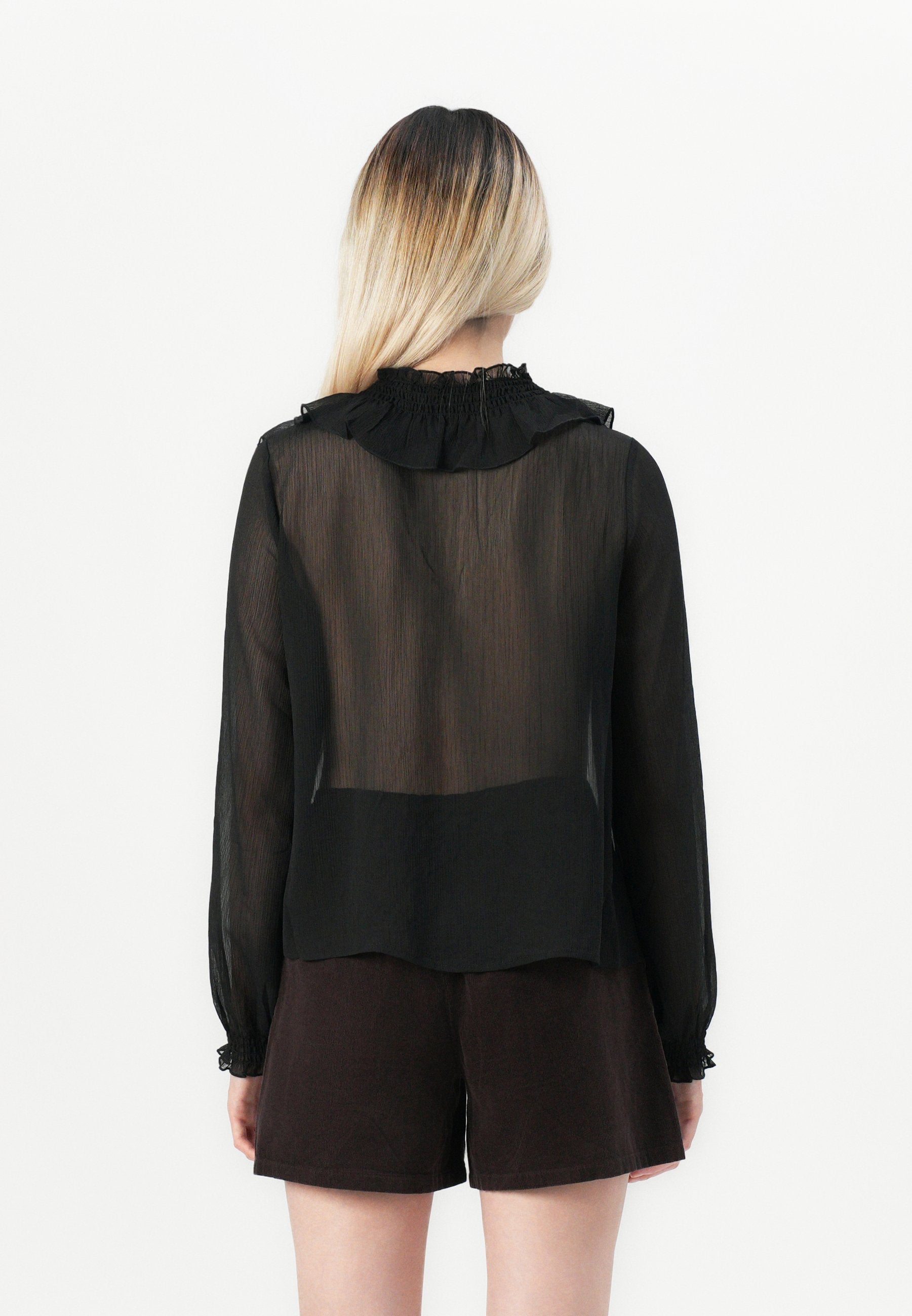 ONLY ONLANINA LIFE RUFFEL V NECK