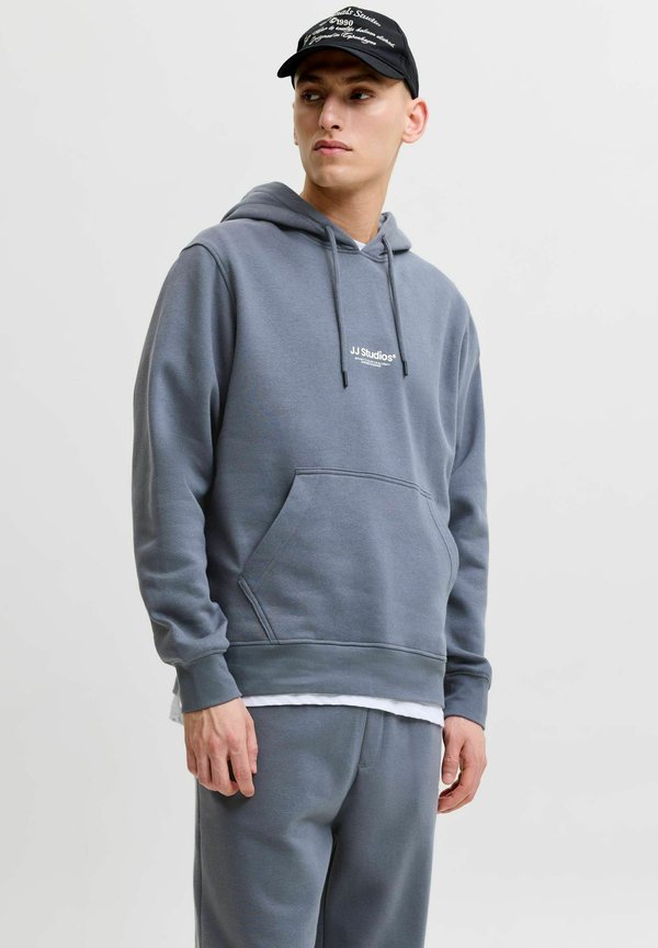 Jack & Jones JJESOHO SWEAT HOOD NOOS - Hoodie - turbulence