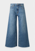 Topshop WIDE CROPPED JEANS