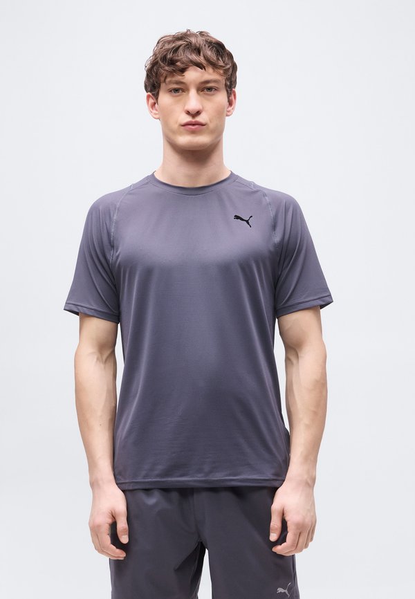 Puma M PWRMODE TEE - Sports T-shirt - galactic gray