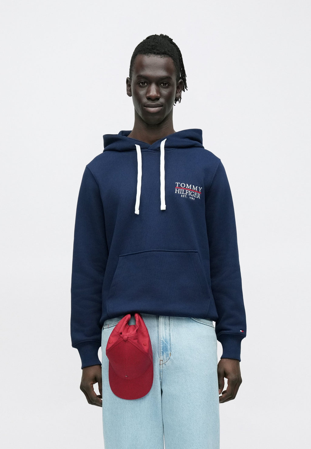 HERITAGE LOGO EMBROIDERY DRAWSTRING HOODY Media 4
