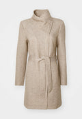 ONLY ONLELLI LIGHT COAT CS OTW - Short coat - walnut melange