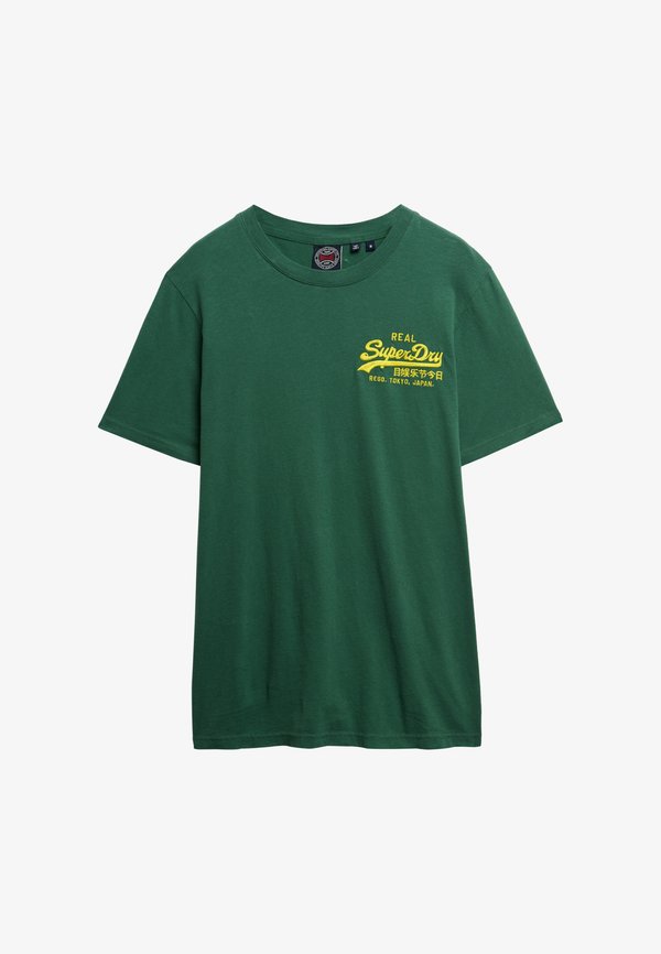 Superdry & Co VINTAGE LOGO EMBROIDERED  - Print T-shirt - international pine