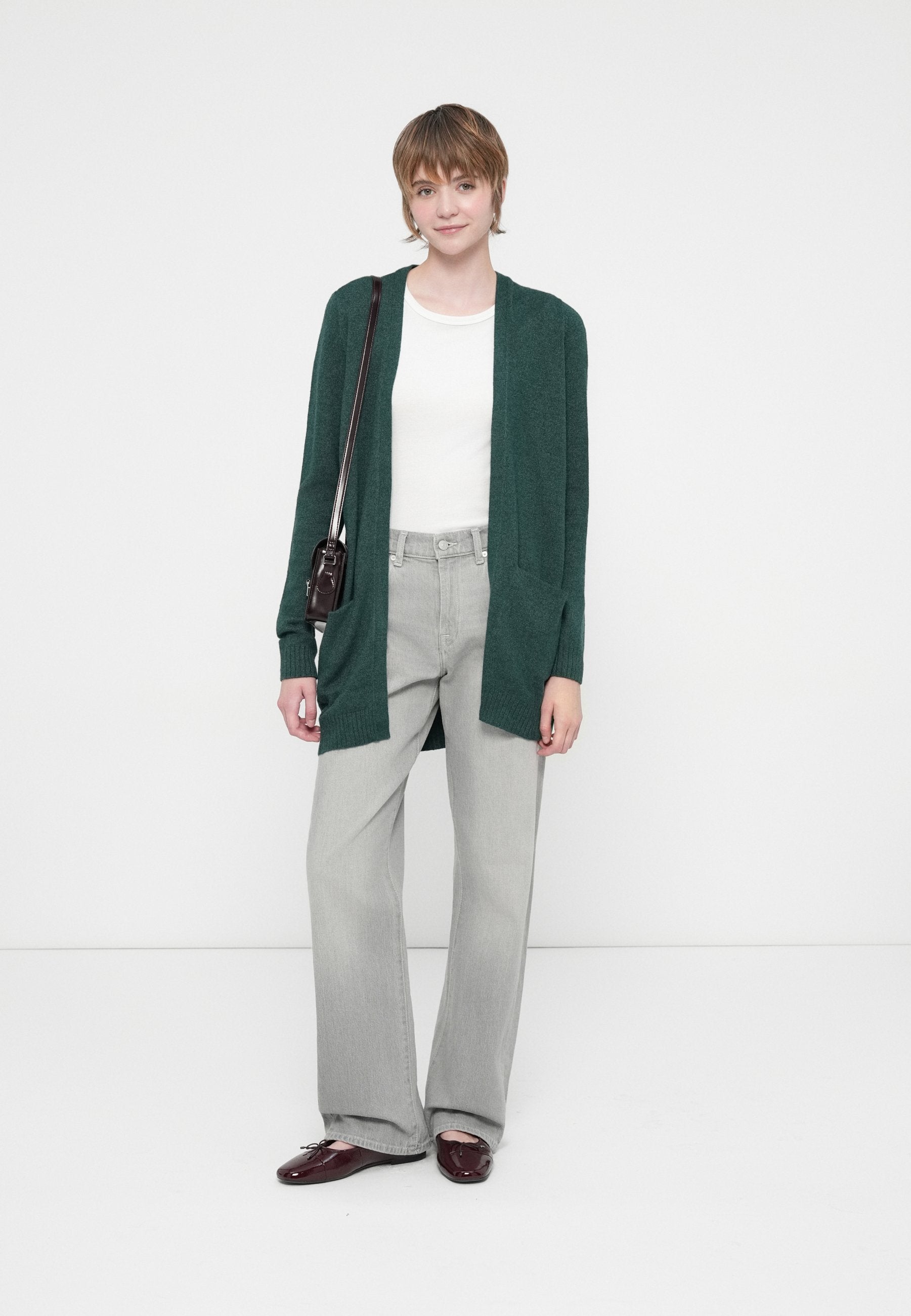 VILA VIRIL OPEN L/S KNIT CARDIGAN - NOOS
