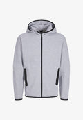 Jack & Jones Zip Plain Zip - Zip-up sweatshirt - light grey melange detail new lgm
