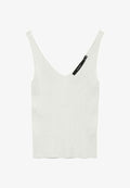 Vero Moda VMGLORY SL RIB TOP GA NOOS - Top - cloud dancer