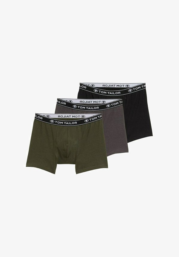 TOM TAILOR 3-PACK - Trunks - green melange