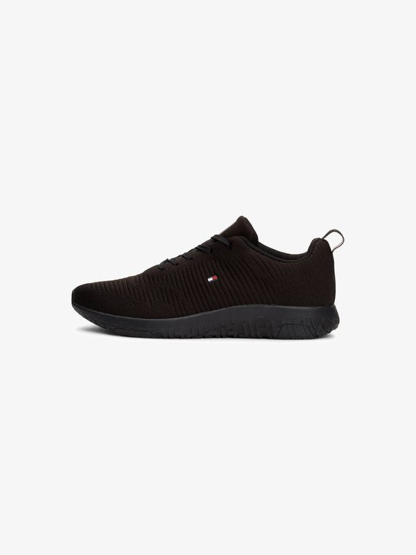Tommy Hilfiger CORPORATE RUNNER - Trainers - black