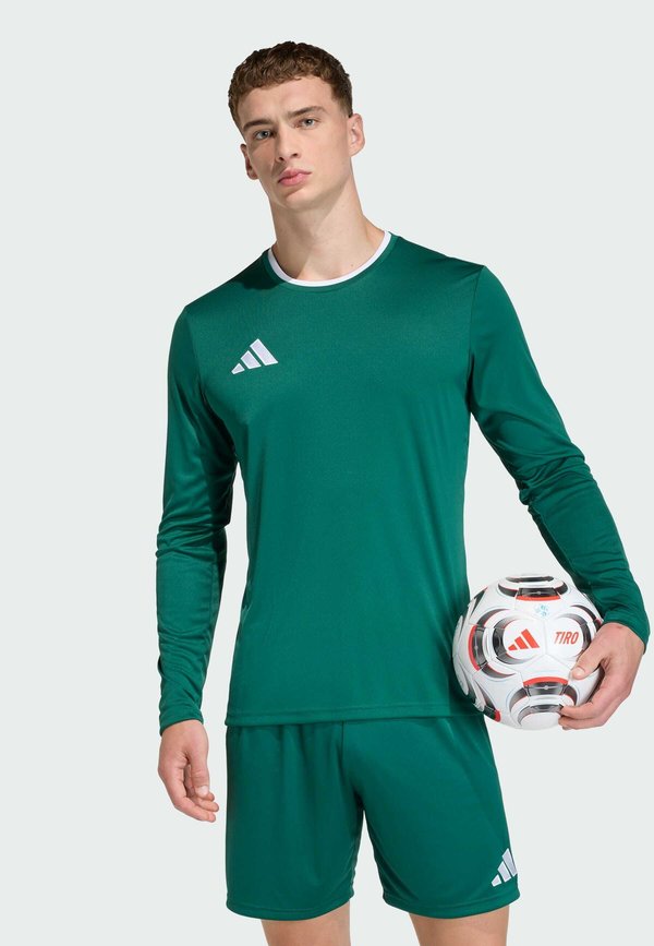 adidas Performance Long sleeved top - team dark green   white