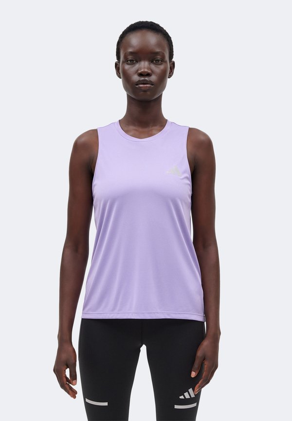 adidas Performance RUN TANK - Top - magic lilac