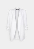 DKNY FOUNDATION OPEN FRONT JACKET POCKETS