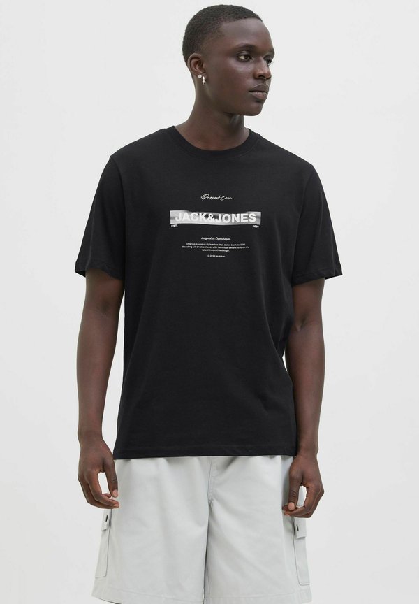 Jack & Jones Printed - Print T-shirt - black