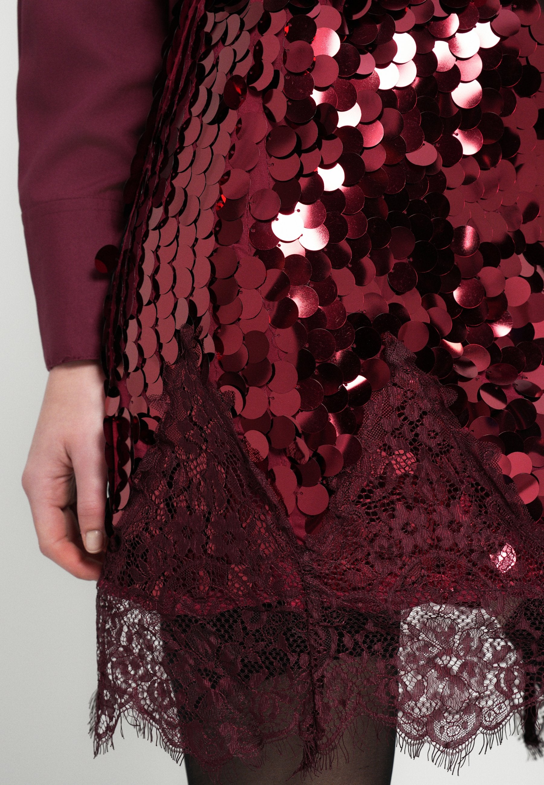 Never Fully Dressed MINI LARGE SEQUIN SKIRT