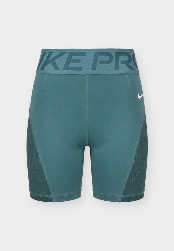 Nike Performance SCULPT SHORT  - Leggings - mineral slate/faded spruce/white