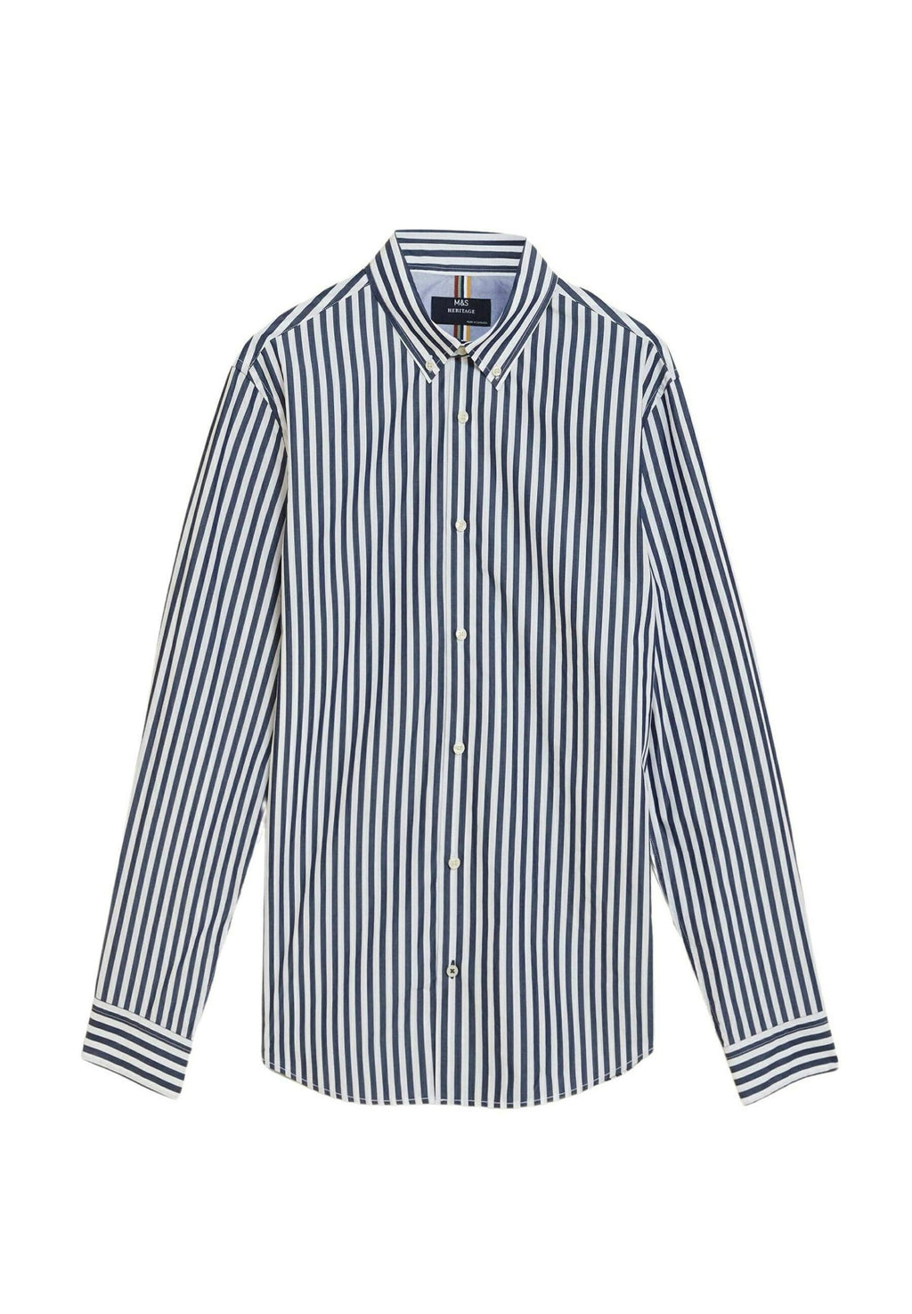 Marks & Spencer STRIPPED COLLARED