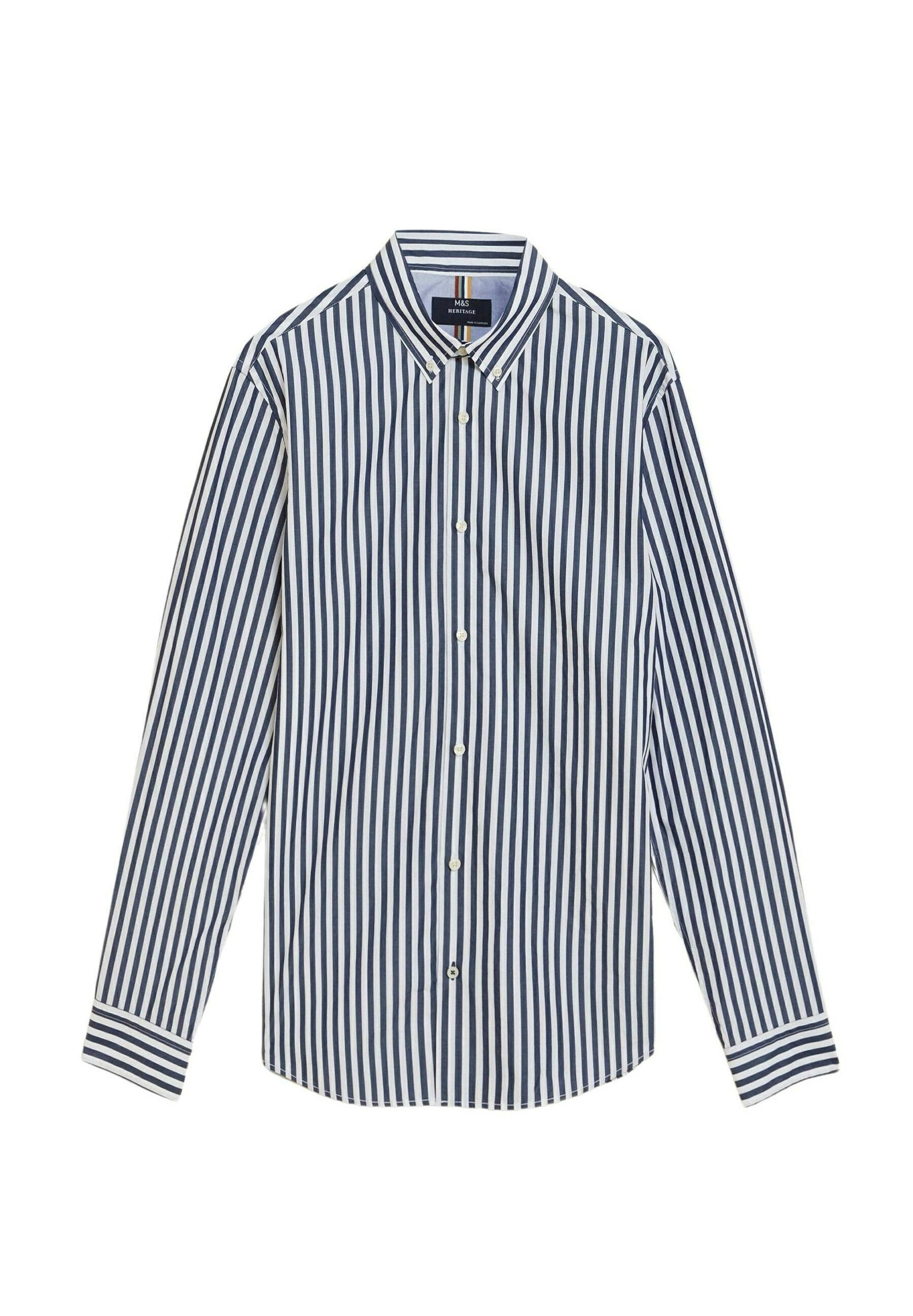 Marks & Spencer STRIPPED COLLARED
