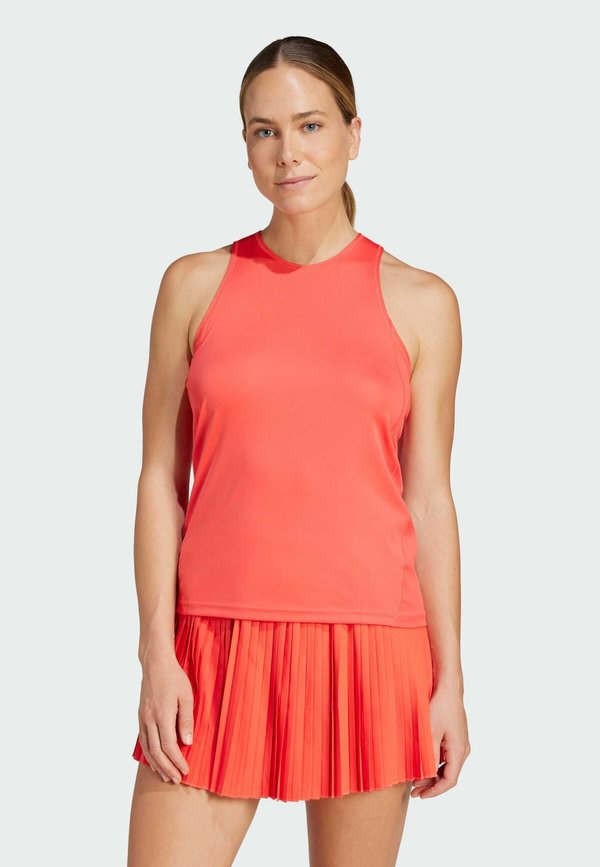 adidas Performance CLUB TANK - Top - semi lucid red