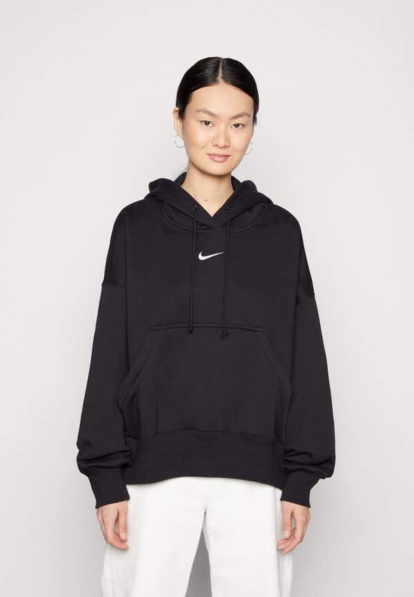 Nike Sportswear W NSW PHNX FLC OOS PO HOODIE - Hoodie - black