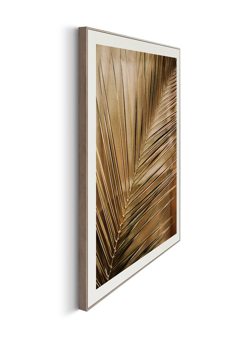 Orange Wallz GOLDEN PALM LEAF