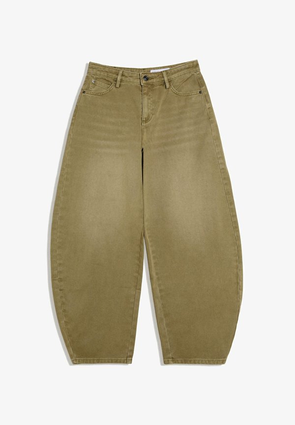 Bershka Wide Leg - green