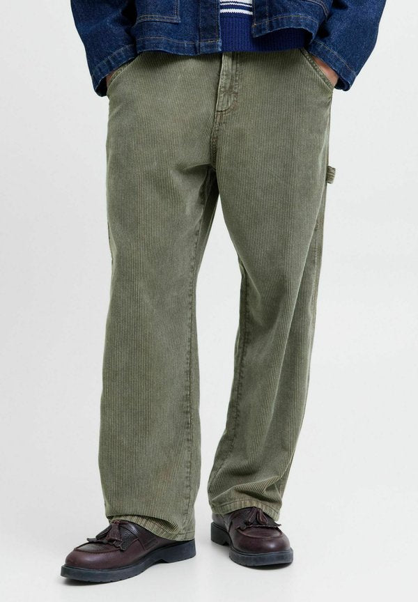 Jack & Jones Worker pants Wide Leg Fit - Trousers - crocodile