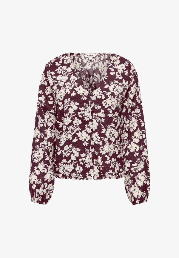 ONLY BLOUSE ONLZION BLOUSE - Blouse - fig