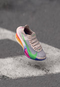 Nike Performance ALPHAFLY 3 EK - Road running shoes - silt red/green shock/bright ceramic/fire pink/persian violet