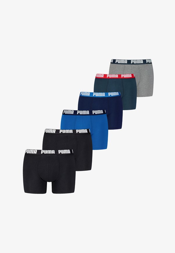 Puma MEN EVERYDAY 6 PACK - Boxer briefs - blue / black