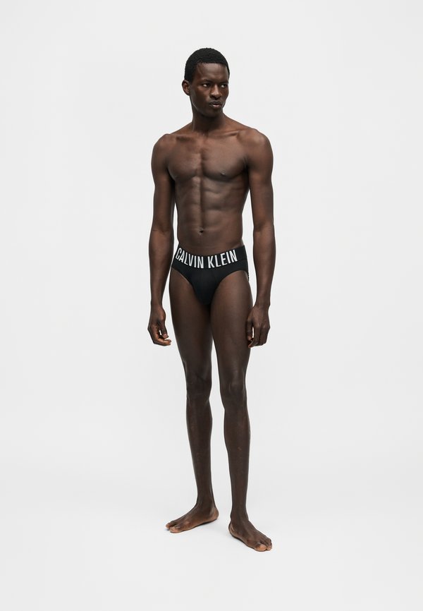 Calvin Klein Underwear INTENSE POWER 3 PACK  - Briefs - black/glacier mist/moon mist