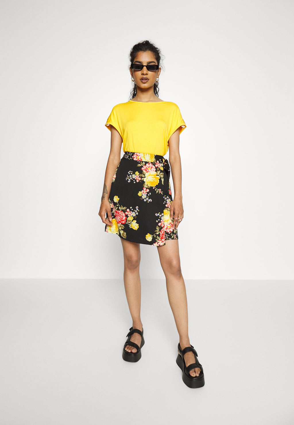 VILA Petite VIGRAF WRAP SKIRT