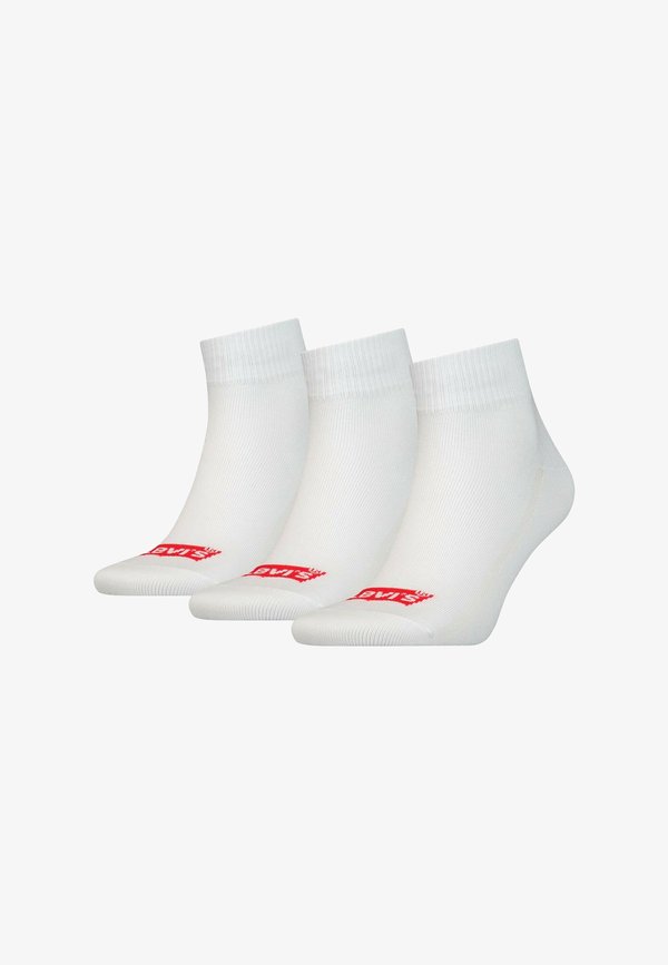 Levi's® 3 Pack UNISEX - Sneaker socks - weiß