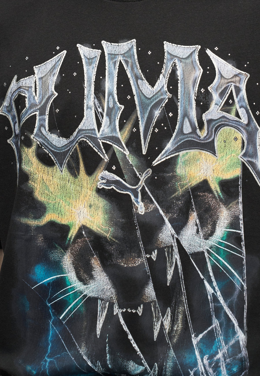 Puma GRAPHIC VINTAGE CAT BOXY TEE