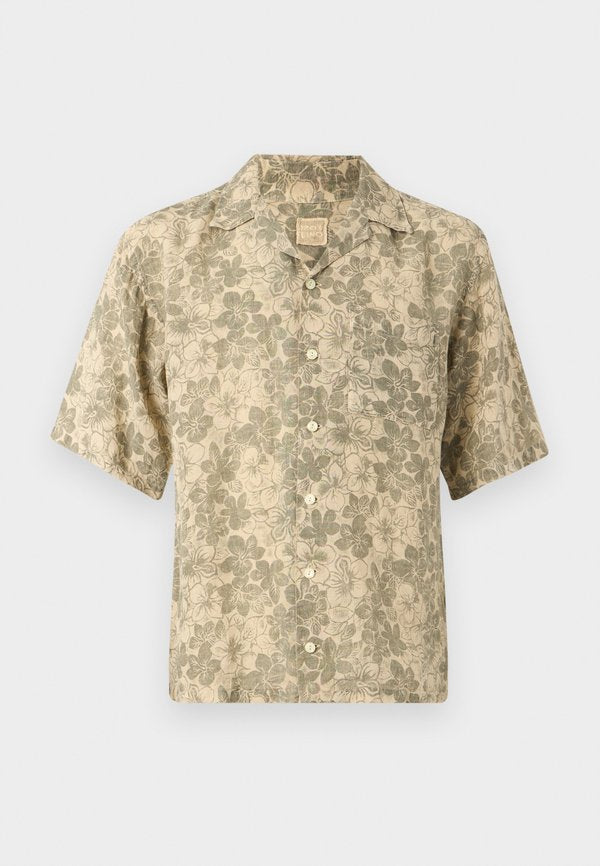 120% Lino SHORT SLEEVE MEN RELAXED FIT SHIRT