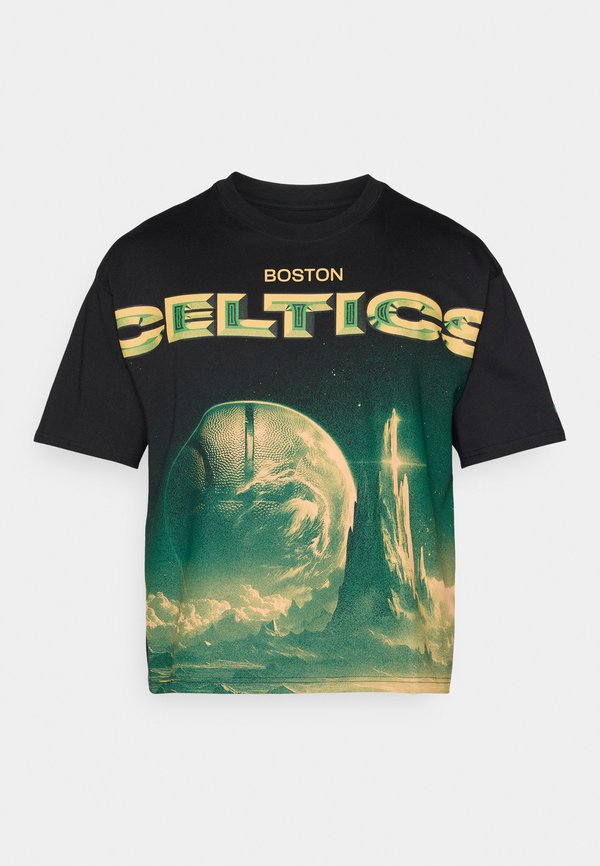 Nike Performance BOSTON CELTICS CTS BOXY - Club wear - black