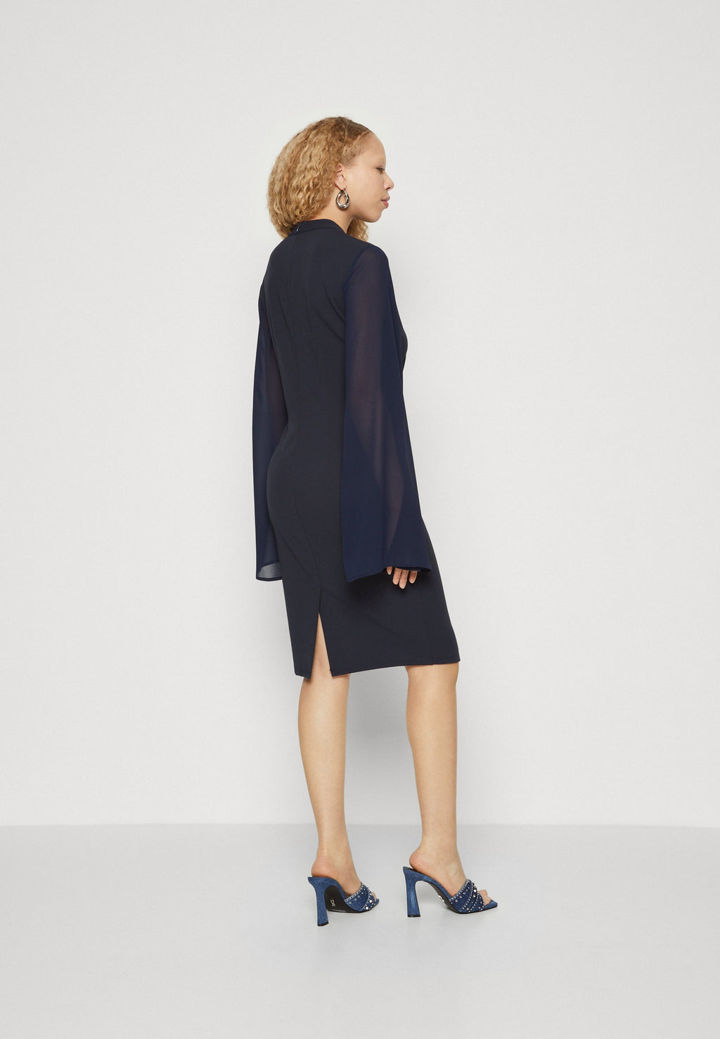 VILA VIMOLLY MIDI DRESS