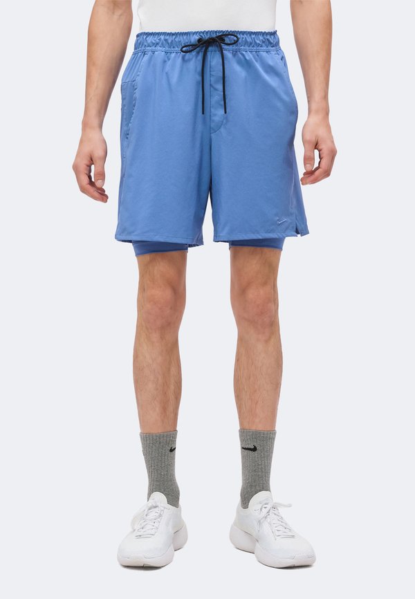 Nike Performance UNLIMITED - Sports shorts - indigo storm/black