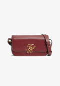Tommy Hilfiger Cross body bag - velvet maroon
