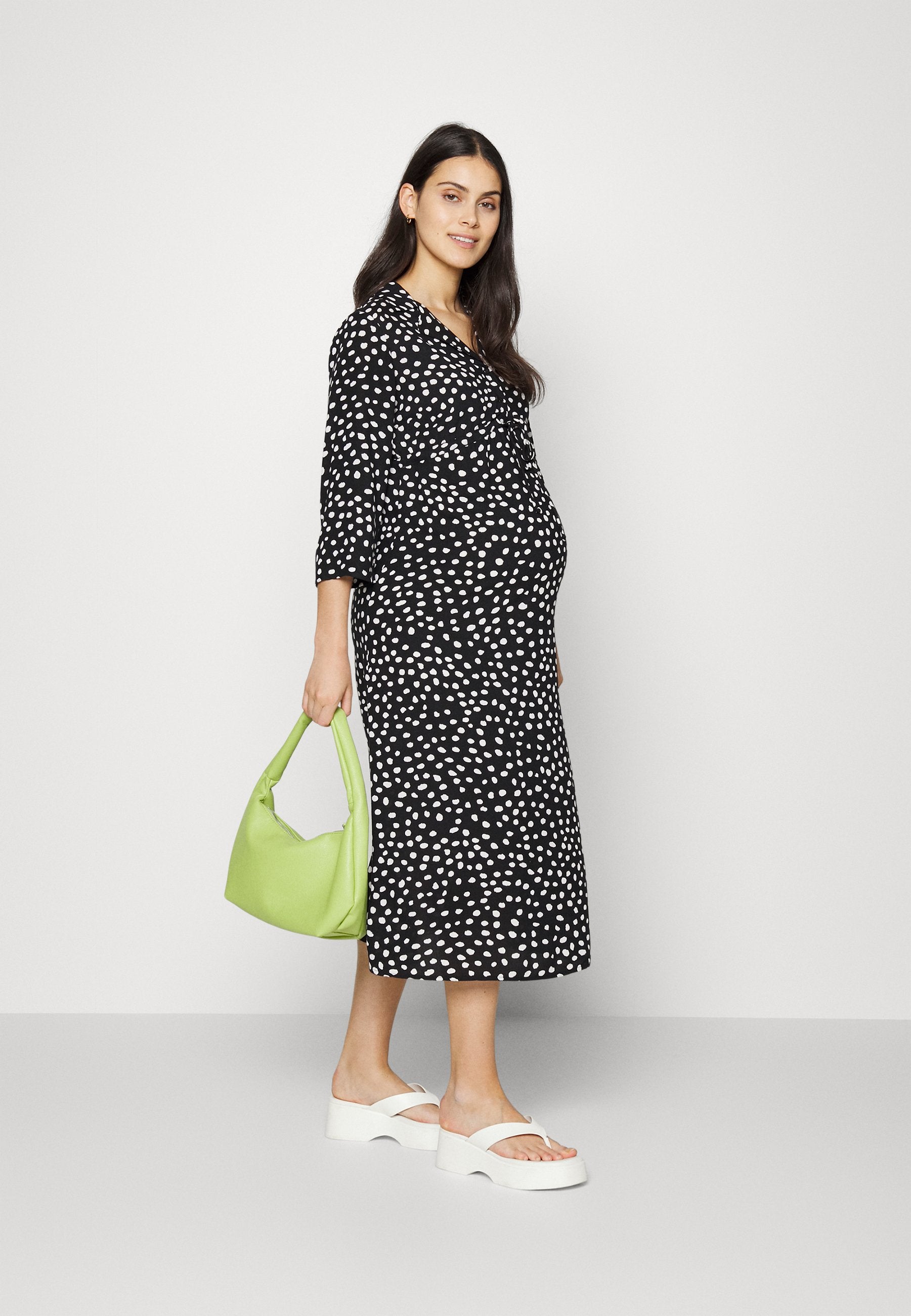 Pieces Maternity PMNYA MIDI DRESS