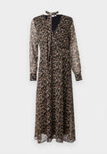 VILA VIFALIA V-NECK L/S MIDI DRESS - NOOS/DC