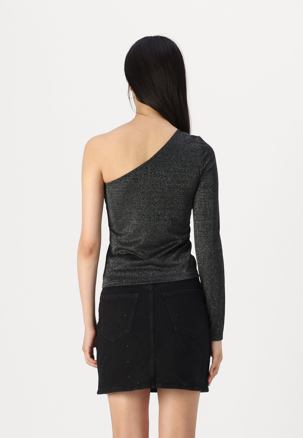 Noisy May NMMALEEN ONE SHOULDER GLITTER