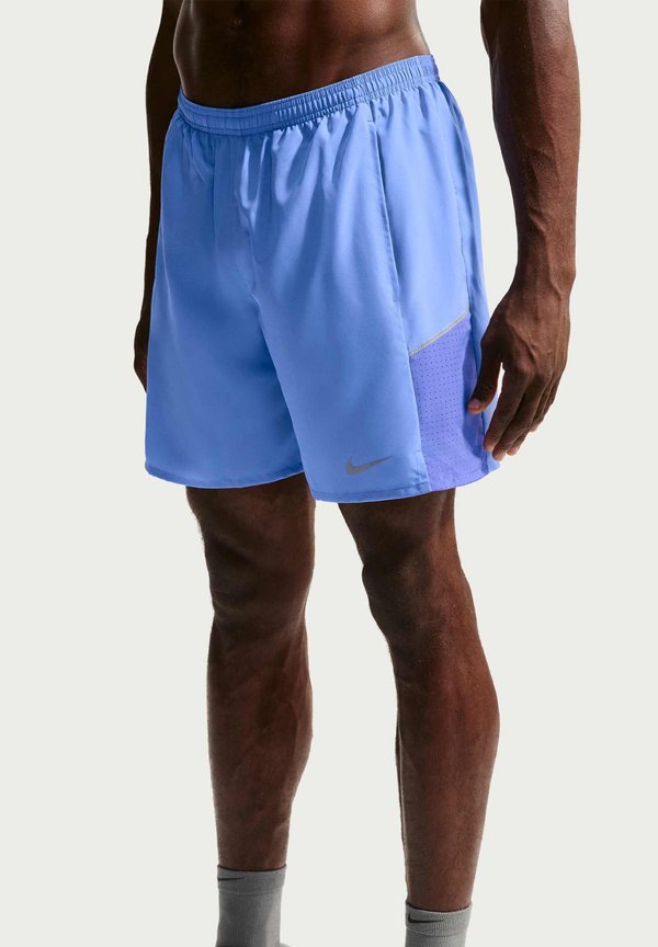 Nike Performance M NK DF MILER 7IN 2IN1 SHORT - 2-in-1 shorts - royal pulse/sapphire/(reflective silv)