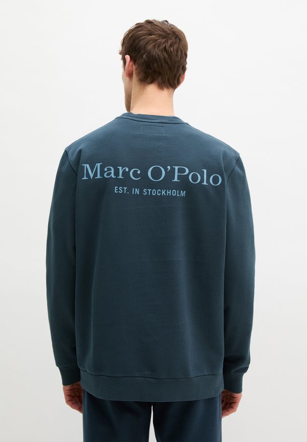 Marc O'Polo LONG SLEEVE NECKTRIMMING, ARTWORK ON BACK, BADGE ON CHEST