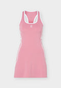 Nike Performance NIKECOURT ADVANTAGE DRESS NOVELTY - Sports dress - peony/white