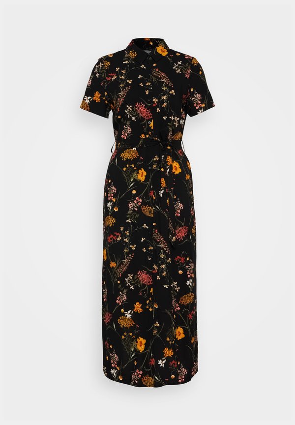 Vero Moda VMSIMPLY  - Shirt dress - black vicka