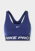 Nike Performance 365 BRA - Medium support sports bra - midnight navy/white