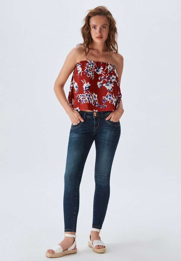 LTB LTB Senta Zip Rossa Undamaged Wash Jeans Skinny Fit