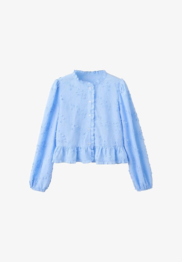 Mango ADULT - Button-down blouse - blue